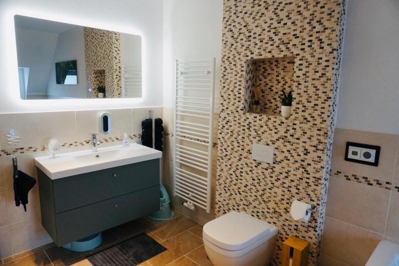 Fewo26 Im Sagenharz - Stilvolles Family-Apartment, 2 Sz, Klimaanlage, Wlan, Netflix & Free Parking Thale Zewnętrze zdjęcie