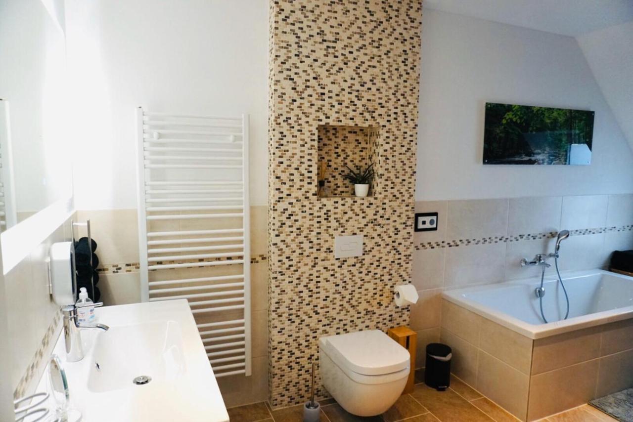 Fewo26 Im Sagenharz - Stilvolles Family-Apartment, 2 Sz, Klimaanlage, Wlan, Netflix & Free Parking Thale Zewnętrze zdjęcie